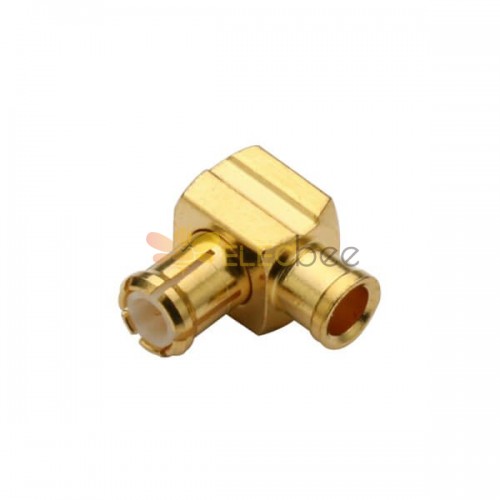 Buy MCX connectors Male Angled Solder Type for Cable UT047