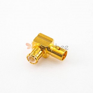 公連接器右銅鍍金標準 75 Ohm