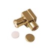 MCX Conector Masculino Coax Angular Solder Tipo para cabo