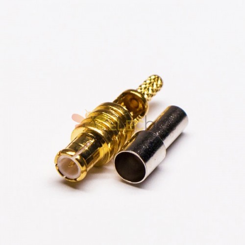 MCX Connector Male Straight Crimp Window Soueur pour câble