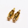 MCX Connector Male Straight Crimp Window Solder for Cable