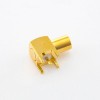 MCX Jack Right Connector Copper Gold-plated 50Ω 50 Ohm