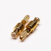 MCX Plug Connector Gold Plaqué Crimp Straight Window Solder MCX Plug Connector Gold Plaqué Crimp Straight Window Solder MCX Plug