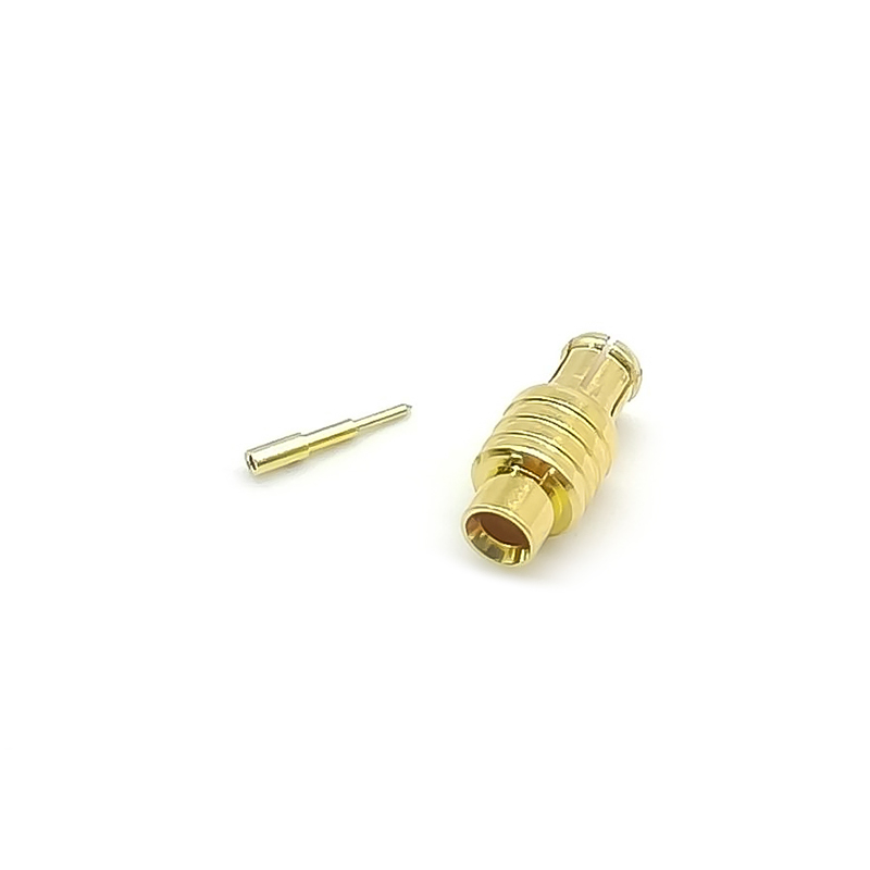 MCX Enchufe recto coaxial Tipo de soldadura para cable