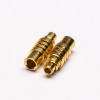 MMCX Coax Conector Masculino Straight Gold Plated Solder Type