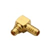 MmCX Conector coaxial Angulo Tipo de Crimpado Macho para RG316