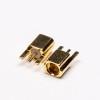 MMCX offset feminino coaxial conector direto para PCB Montagem