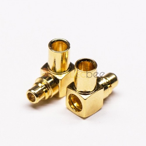 20pcs MMCX Plug Connector Right Angled Solder Type for Cable