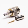 MINI BNC Connector Male 180 Degree Crimp Type for Coaxial Cable