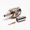 20 peças de conector MINI BNC macho tipo crimpagem de 180 graus para cabo coaxial 50 Ohm