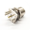 Edge Mount N Type Connector Straight Female Bulkhead Receptacle 2.0mm