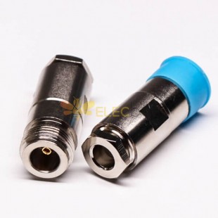 Conector N 20pcs tampa contra poeira fêmea conector coaxial reto tipo braçadeira