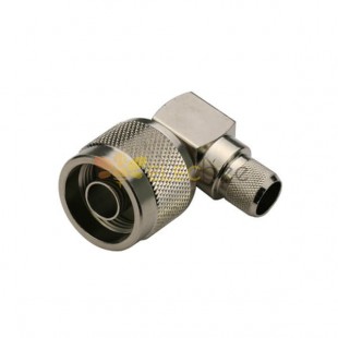 N-Type Conector RG213 Masculino Crimp Tipo para cabo