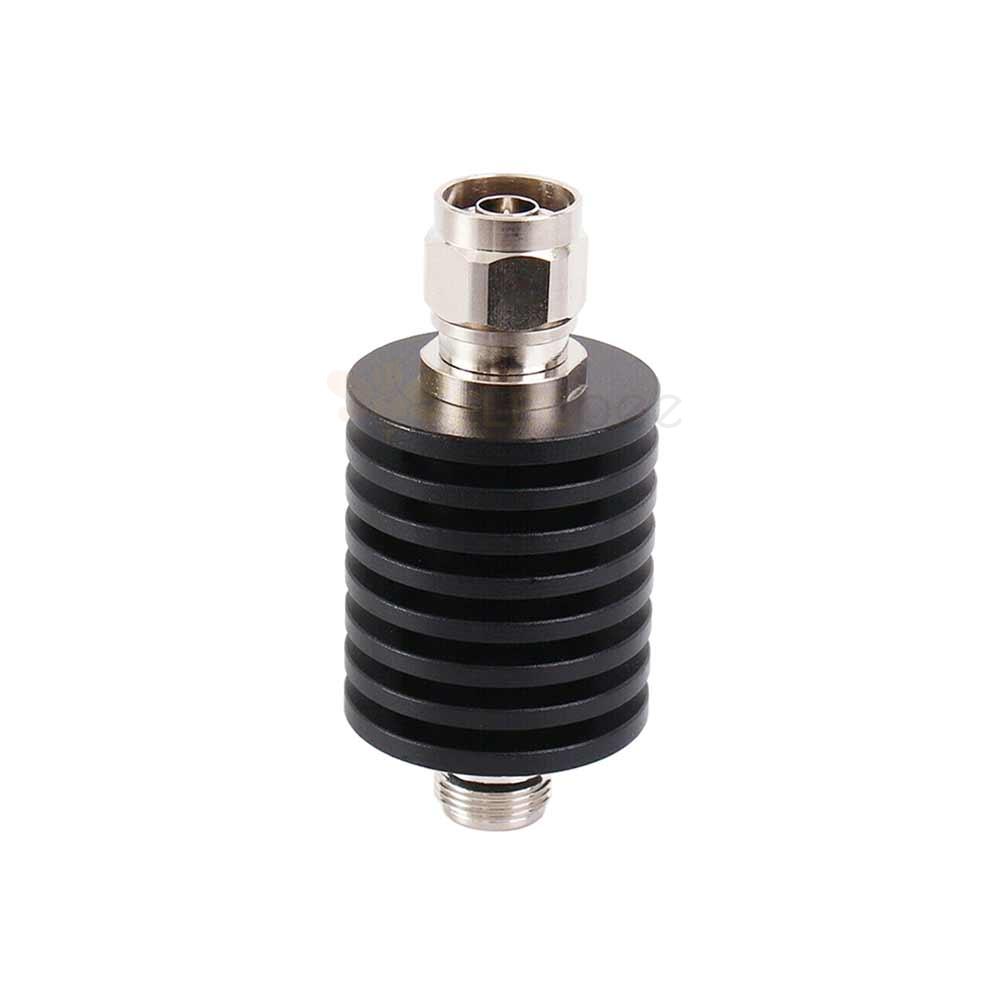 N Male To Female 25W RF Attenuator DC-4Ghz 1/5/10/15/20/40Db 50Ohm RF Step Attenuator 5db