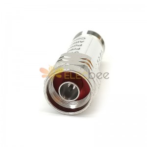 N Tipo Atenuador Masculino Butt-Joint Feminino Straight N RF Coaxial Attenuator Conectores DC-3GHz 5W 10dB Lightning Arrester