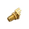 RF Coaxial connector Standard SMA Jack Straight Solder Type for PCB mount