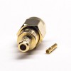 20pcs Crimp Type RP Male SMA Connector 180 Degree Gold Plating 50 Ohm Cable Type RG58