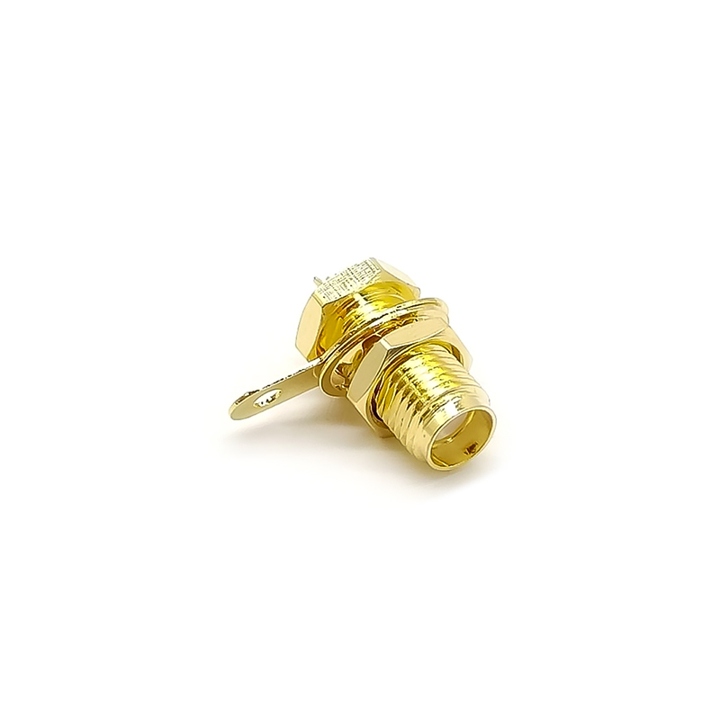 RF Coaxial connector Standard SMA Jack Straight Solder Type for PCB mount