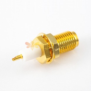 RF Coaxial connector Standard SMA Jack Straight Solder Type for PCB mount