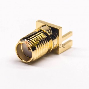 RF Coaxial connector Standard SMA Jack Straight Solder Type for PCB mount