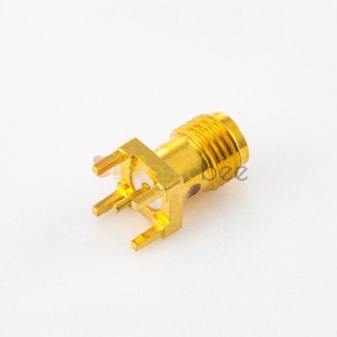 PCB Mount SMA Connector Female Straight DIP Type