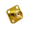 RF Coaxial connector Standard SMA Jack Straight Solder Type for PCB mount