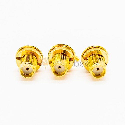 RF Coaxial connector Standard SMA Jack Right Angle Solder Type for PCB mount