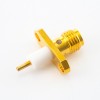 RF Coaxial connector Standard SMA Jack Straight Solder Type for PCB mount