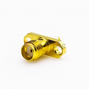 RF Coaxial connector Standard SMA Jack Straight Solder Type for PCB mount