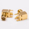 RP-SMA Jack Connector Angled Gold Plated for PCB