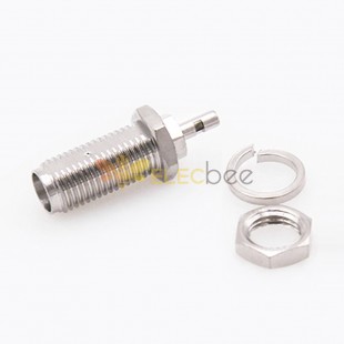 RF Coaxial connector Standard SMA Jack Straight Solder Type for PCB mount