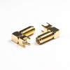 Conector Coaxial RF 20 piezas, conector SMA estándar, tipo de soldadura de ángulo recto para montaje en PCB