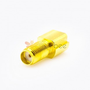 Conector SMA Feminino 180 Graus PCB Mount Offset Tipo de Deslocamento