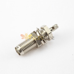 RF Coaxial connector Standard SMA Jack Straight Crimp for Cable RG174/RG316/LMR100