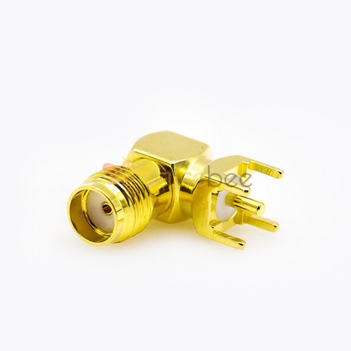 RF Coaxial connector Standard SMA Jack Straight Solder Type for PCB mount