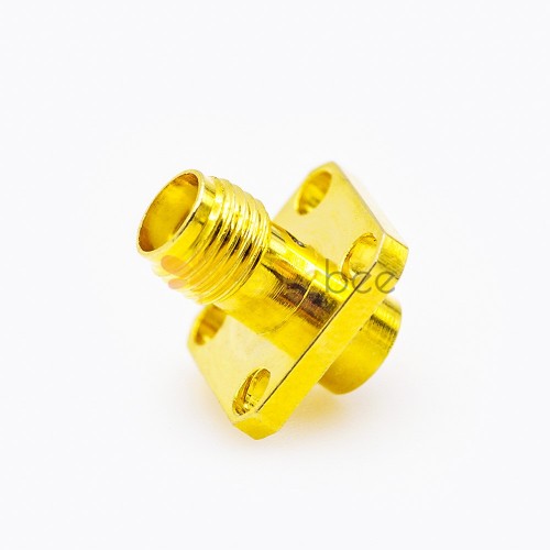 RF Coaxial connector Standard SMA Jack Straight Solder Type for PCB mount