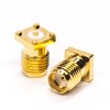 20pcs SMA Connector Panel SMT for PCB Mount Female 180 Degree Gold Plating