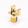 SMA Connector Female Edge Mount para PCB Mount 180 Degree Gold Plating