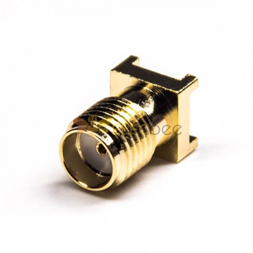 SMA Conector SMT Feminino 180 Graus Painel Monte PCB Mount