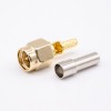 20pcs RF Coaxial connector Standard SMA Plug Straight Crimp for Cable