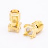 SMA Buchse PCB Connector Vertikal Typ 50Ohm Gold Plating