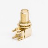 RF Coaxial connector Standard SMA Jack Right Angle Solder Type for PCB mount