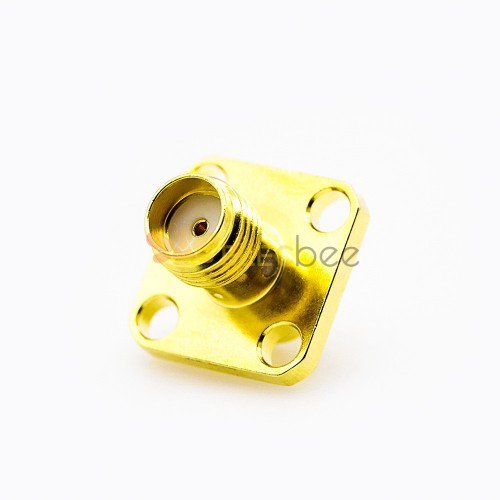 RF Coaxial connector Standard SMA Jack Straight Solder Type for PCB mount