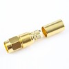 RF Coaxial connector Standard SMA Plug Straight Crimp for Cable LMR240/4D-FB