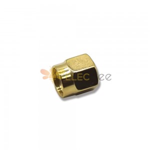 SMA Plug Пыль Cap с золотым покрытием Hex8.0