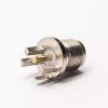 Conector coaxial RF Polaridad inversa SMA Jack Tipo de soldadura recta para montaje en PCB