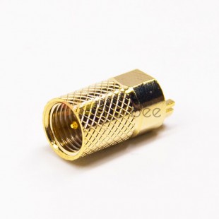 SMA Straight Male Connector Plate Edge Mount für PCB Mount mit Knurl