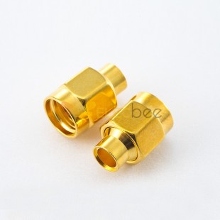 Solder Type SMA Cable Connector Male Straight for Semi-soft/semi-rigid-3