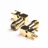 20pcs RF Coaxial connector Standard SMA Jack Right Angle Solder Type for PCB mount