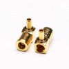 SMB Right Angle Conector Masculino Crimp Tipo para cabo